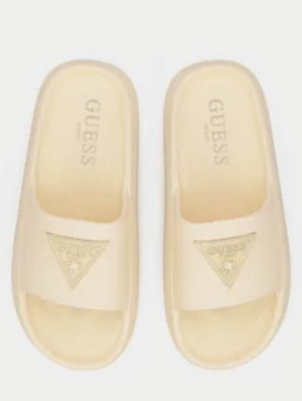 BRAND MEW GUESS LOGO PRINTWOMEN'S SLIDE SANDALS